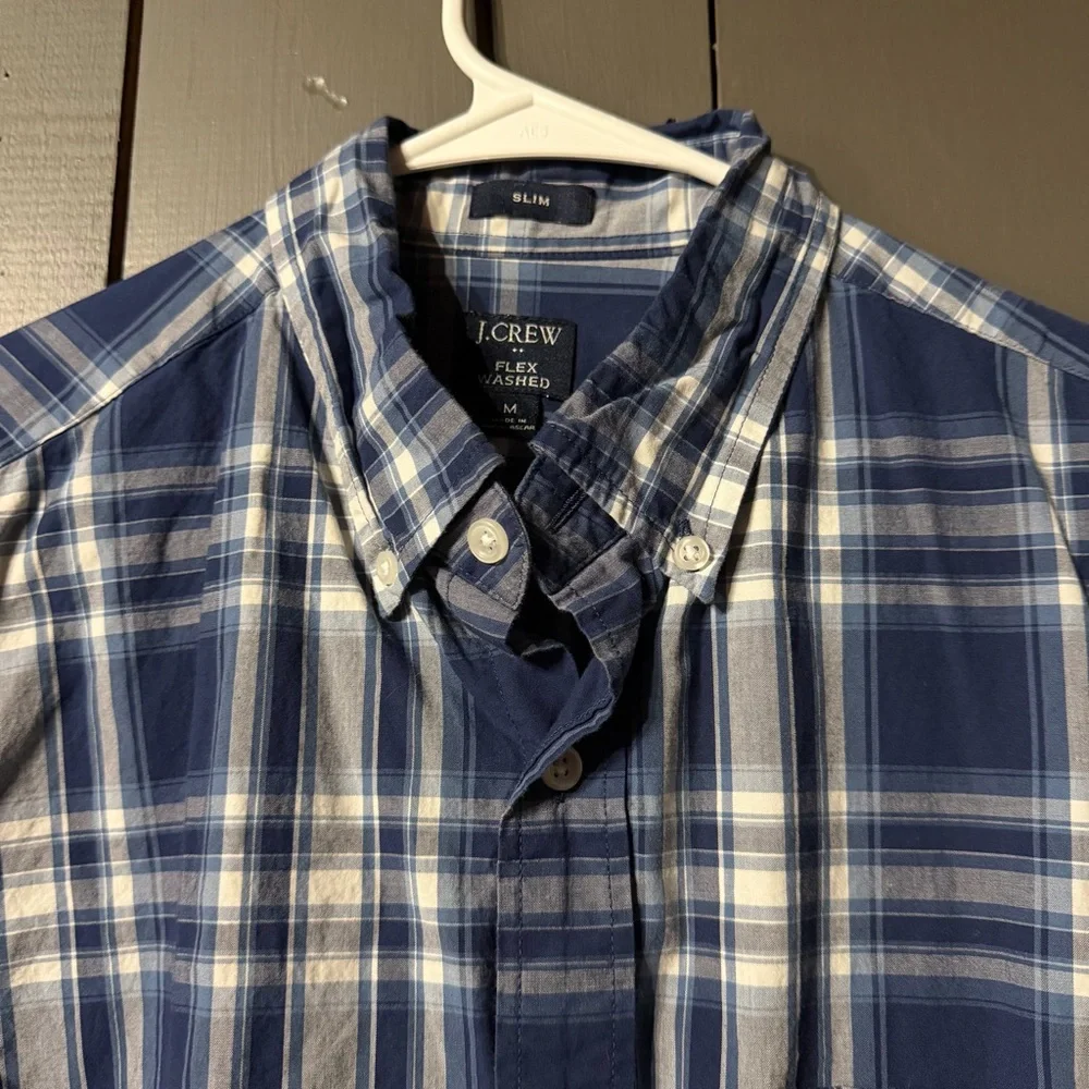 J. Crew classic plaid